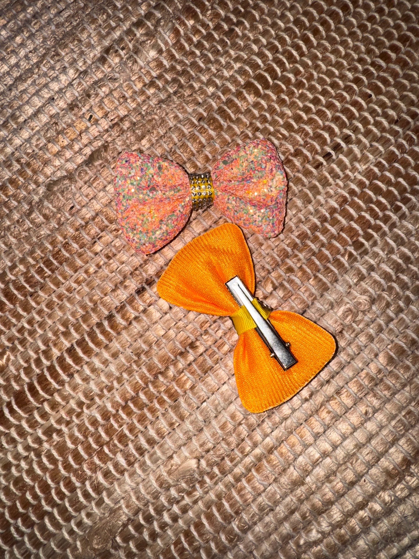 Small 3” sequin hair bow