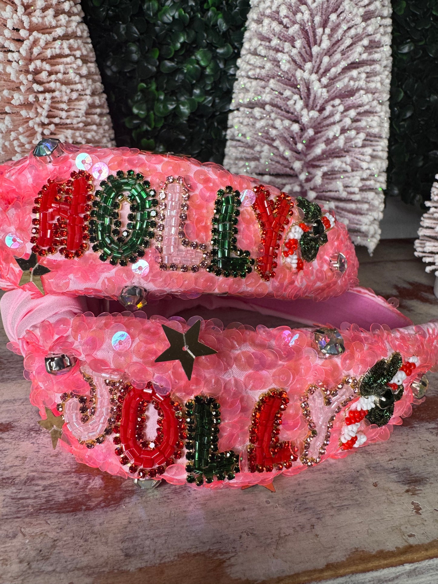 Holly Jolly Glitz Headband
