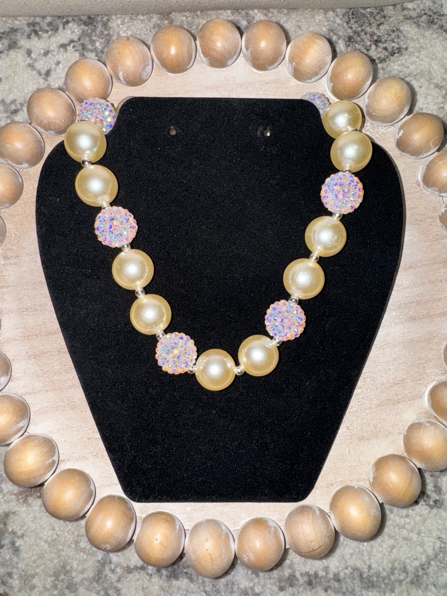 Pearl Beaded Toddler Necklace