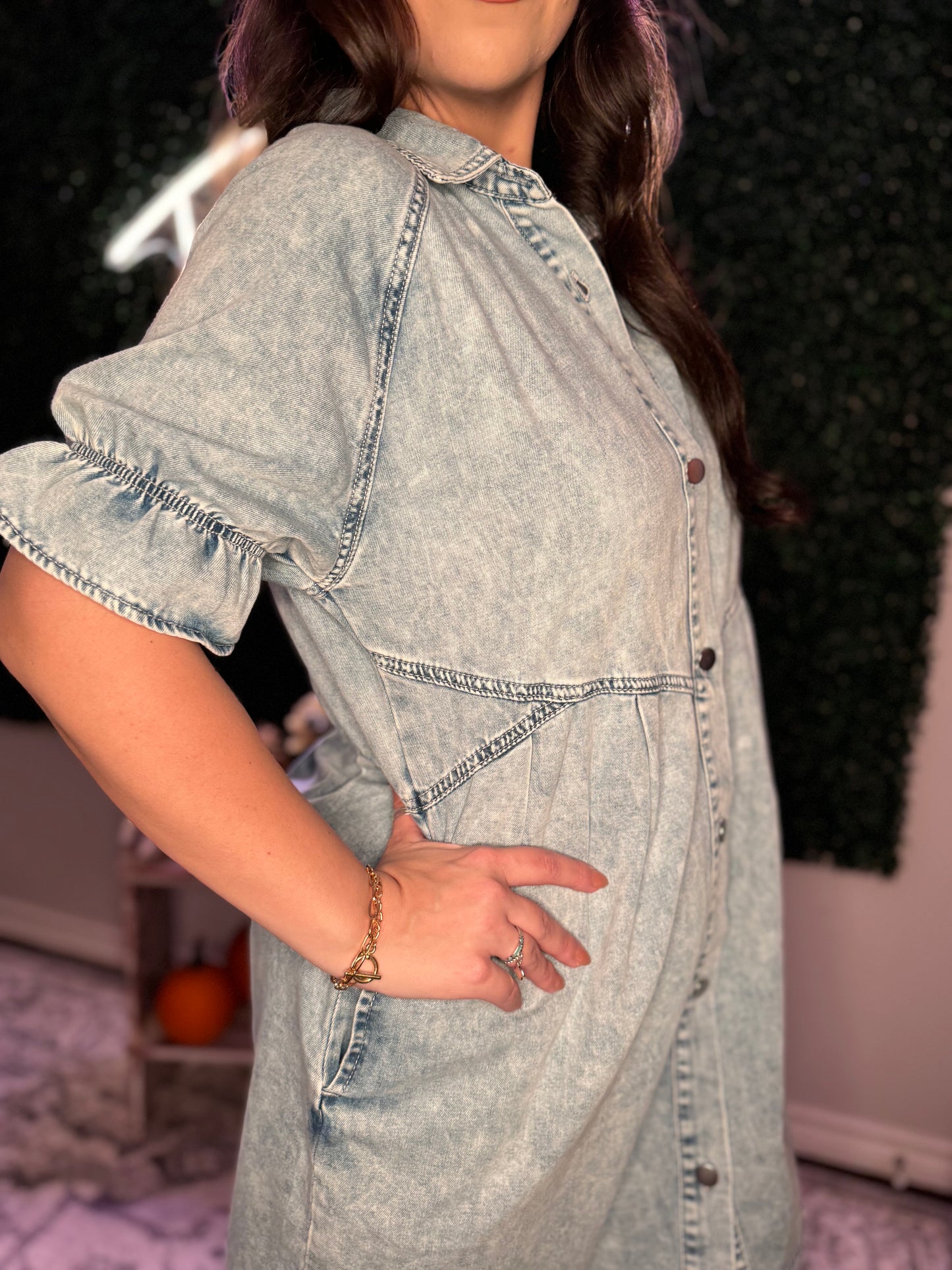 Denim Cowgirl Dress