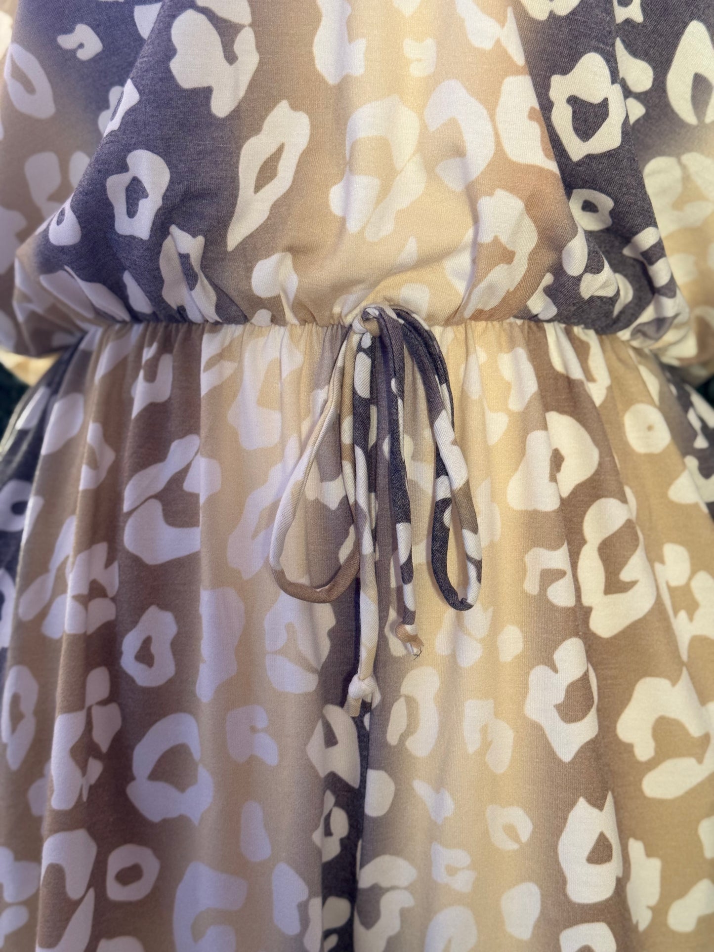 Teagans Leopard Print Romper