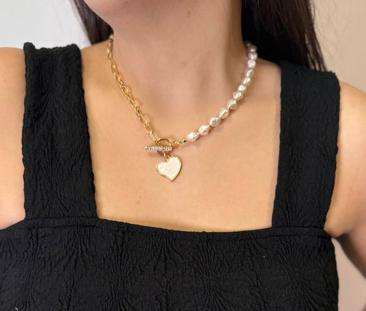 Pearl Love Necklace