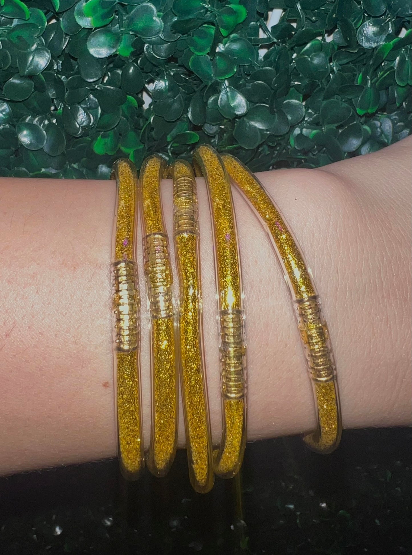 Ur Jelly- Gold Bangles