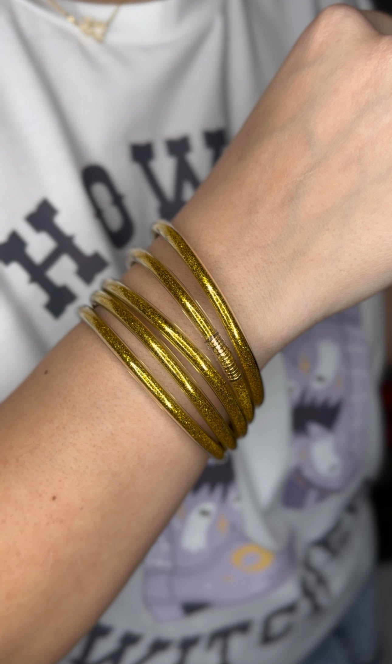 Ur Jelly- Gold Bangles