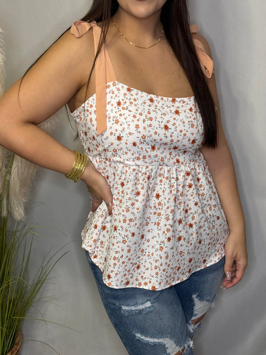 Floral Babydoll Top